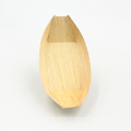 bamboo biodegradable leaf boat disposable for hotel home